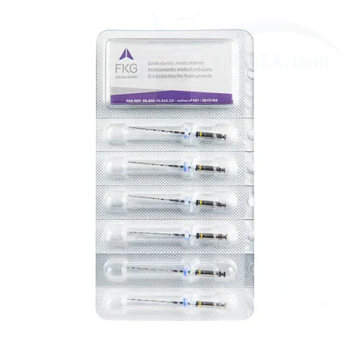 RaCe Ni-Ti  2%, RA 25мм №40  FKG (уп.-6шт