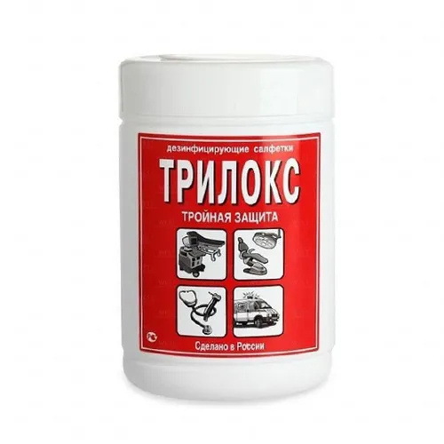 Салфетки Дез.Трилокс (в банке) 90  шт.