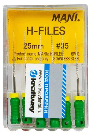 H-FILE Mani 25мм №35