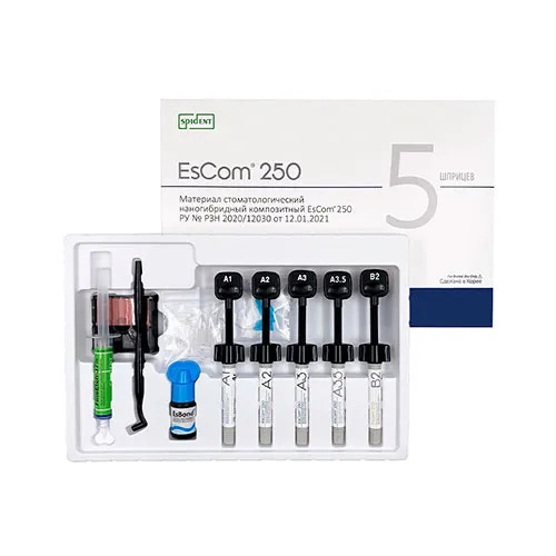 EsCom 250 малый набор (5x4г.+5мл.+5мл