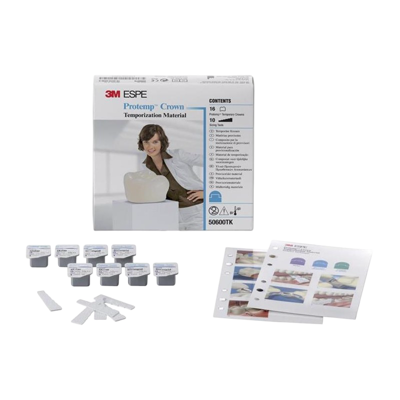 Набор временных композитных коронок Protemp  Crown Стартовый набор