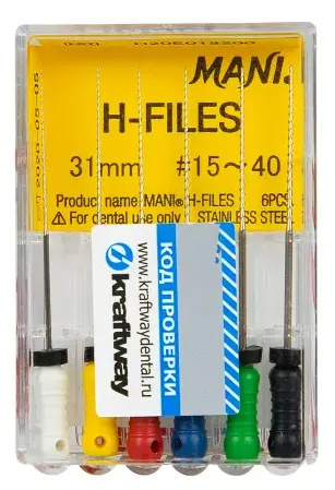H-FILE Mani 31мм №15-40