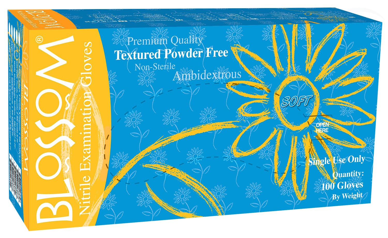 Перчатки BLOSSOM M (100 шт.)