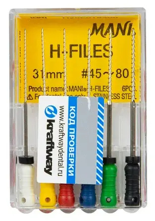 H-FILE Mani 31мм №45-80
