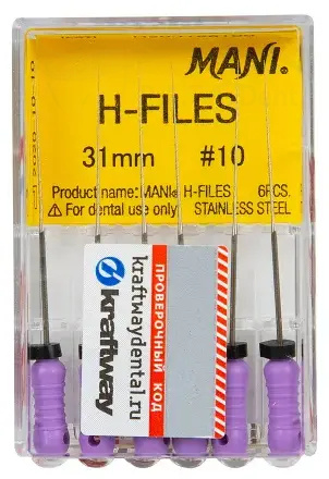 H-FILE Mani 31мм №10