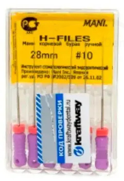 H-FILE Mani 28мм №10