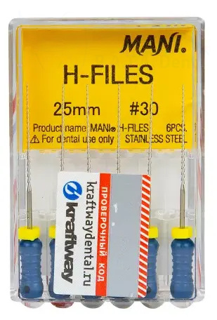 H-FILE Mani 25мм №30