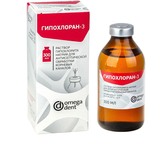 Гипохлоран-3 NA-3,25%, 300мл, Омега