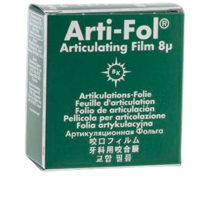 Bausch BK 26 (зелёный) Arti-Fol Артикуляционная фольга (20х22 мм)