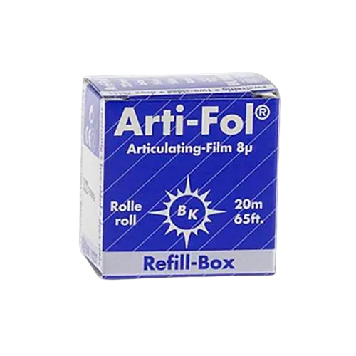 Bausch BK 1023 НК синиий Arti-Fol Артикуляционная фольга (20 х 22 мм)