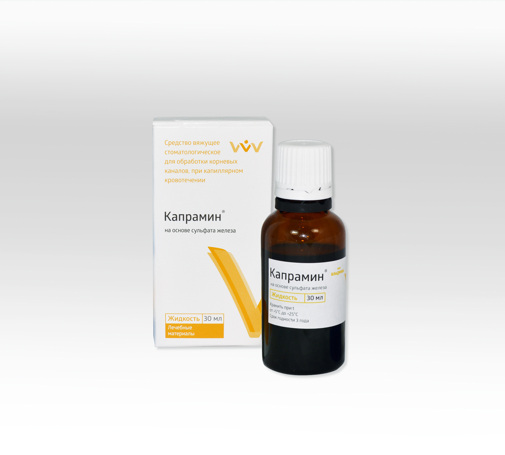 Капрамин железа