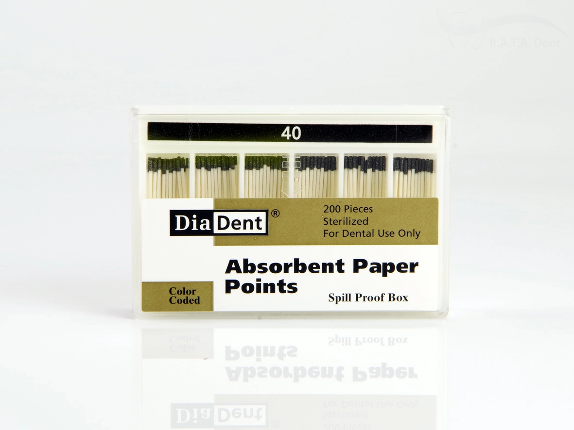 Абсорберы DiaDent №40 (200 шт.)