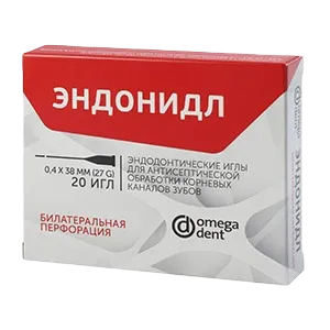 Иглы эндодонтические Эндонидл (0,4мм x 38мм 20шт) била2C20938A664DD8FBF55AE2BF169D10AB