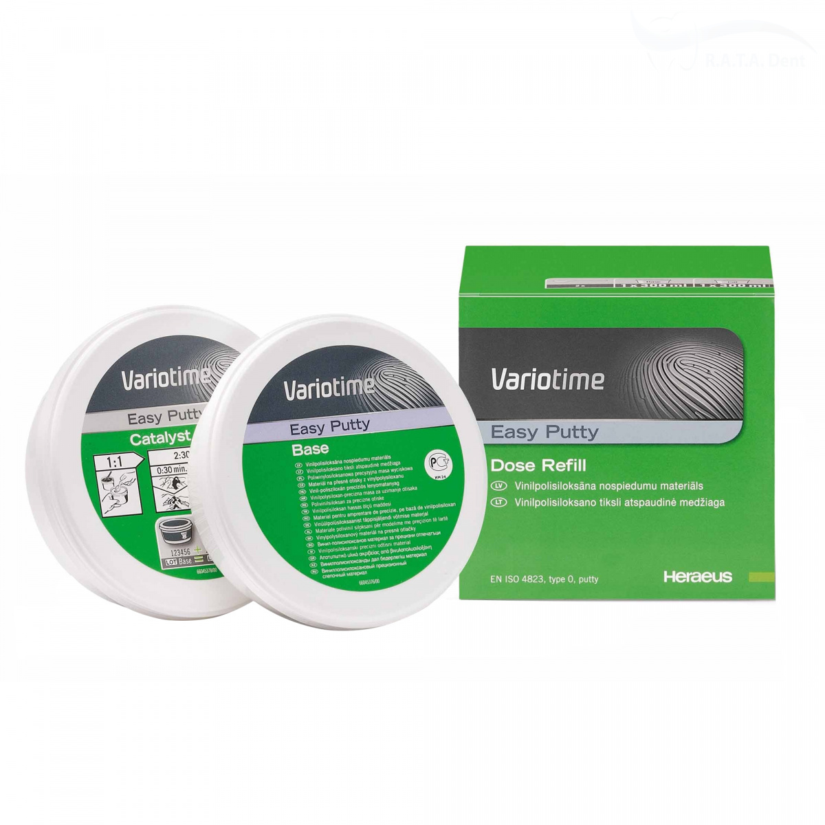 Variotime Easy Putty (2x300) А - силиконовый материал высокой вязкости