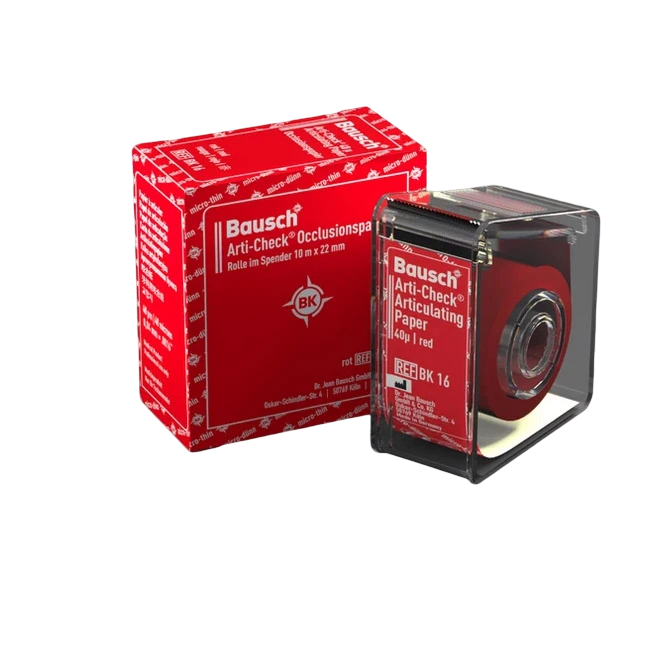 Bausch бумага BK16 ролик (красный),22мм 10м,40мкм.