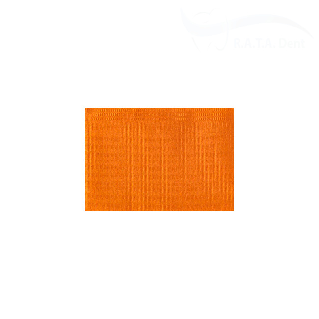 Салфетки нагрудные Кристидент 3-х слойные премиум интенсив (оранжевый)