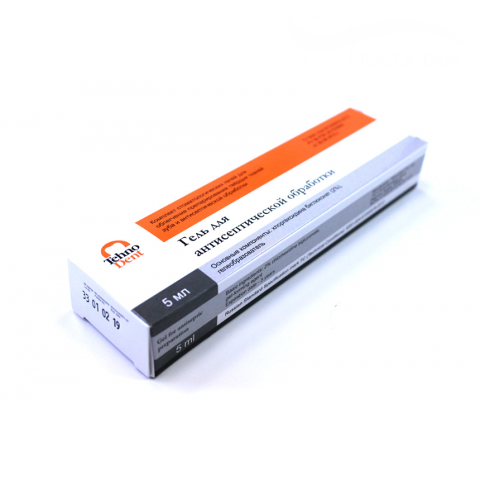 Гель на основе 2% хлоргексидина биглюконата (5 мл.)