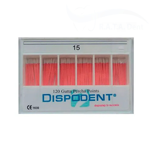 Гуттаперча Dispodent №15 (120шт)
