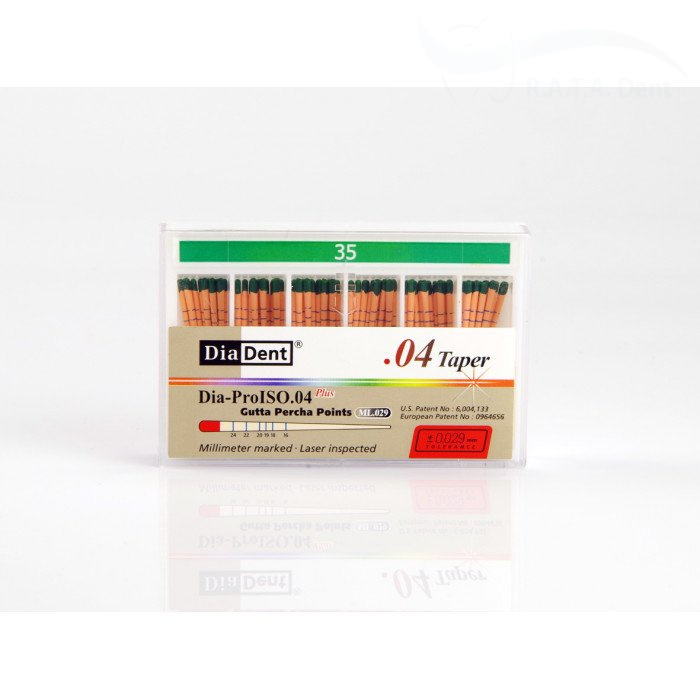 Абсорберы конусные DiaDent 0.4 №35 ММPP.04 (60шт)