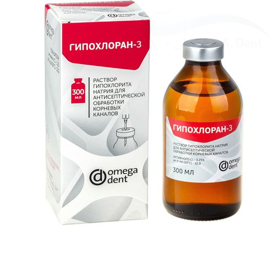 Гипохлоран-3 NA-3,25%, 300мл, Омега