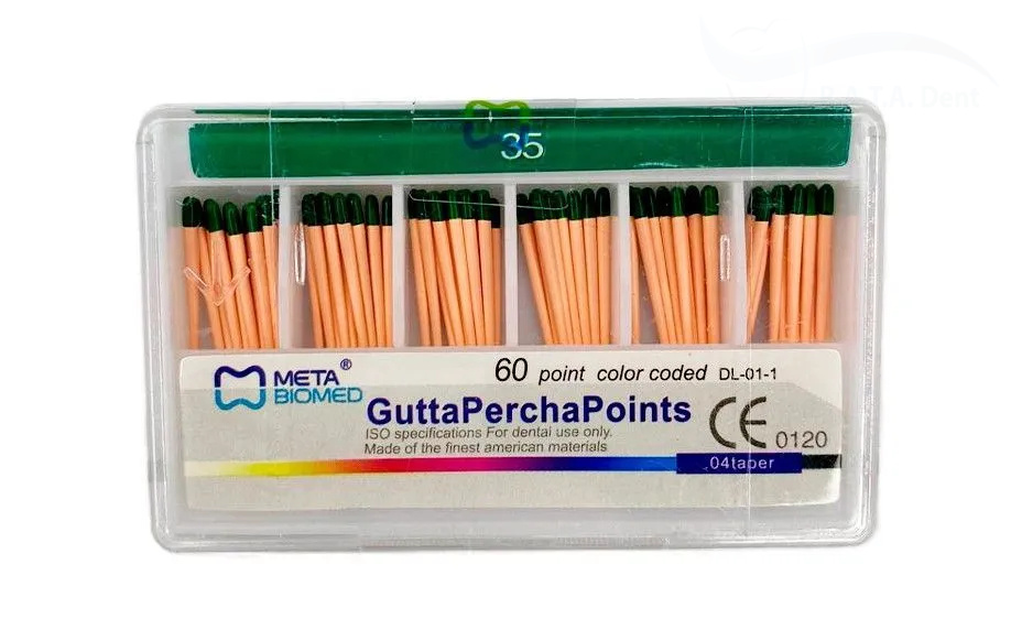 Гуттаперча  конусная 0.4 (60шт) №35