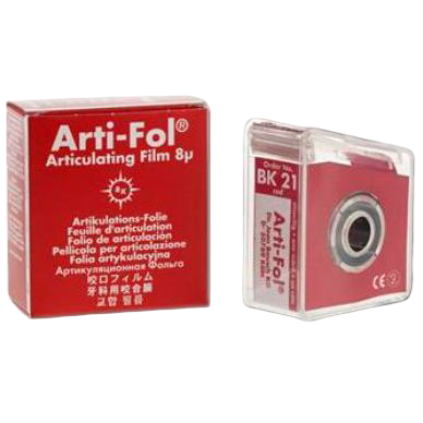Bausch BK 21 (красная) Arti-Fol Артикуляционная фольга (20 х 22 мм)