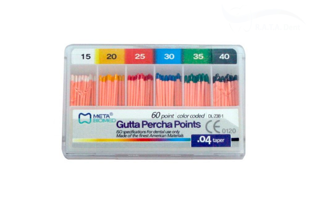 Штифты бумажные .04 №15 (200шт), Meta Biomed