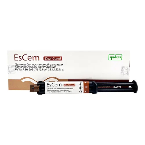 EsCem (8 г) A2 Композитный цемент двойного отверждения.