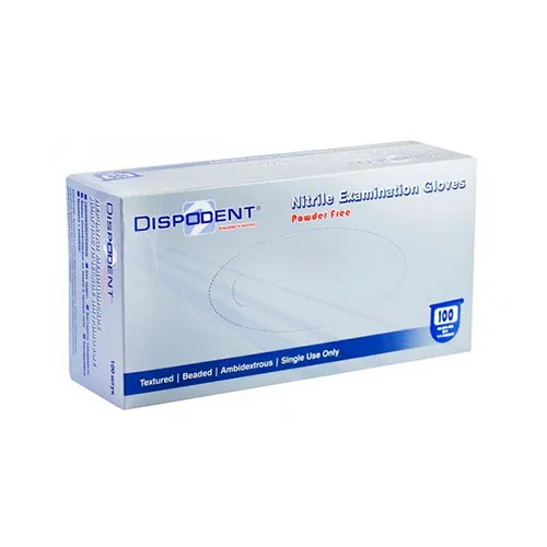 Перчатки нитриловые DISPODENT S(6-7)