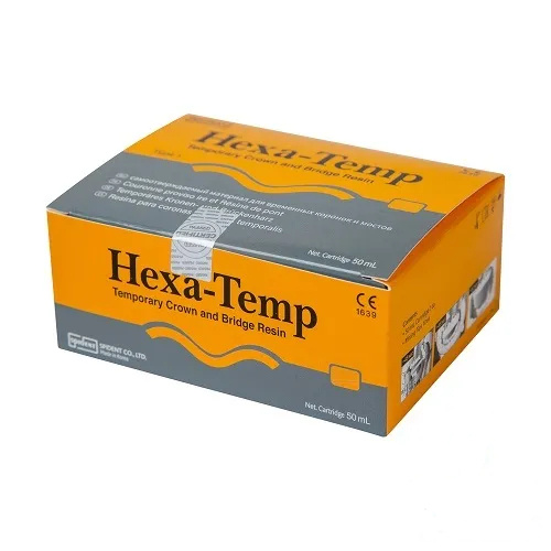 Hexa-Temp цвет A1 (50мл 76г) материал для временных коронок