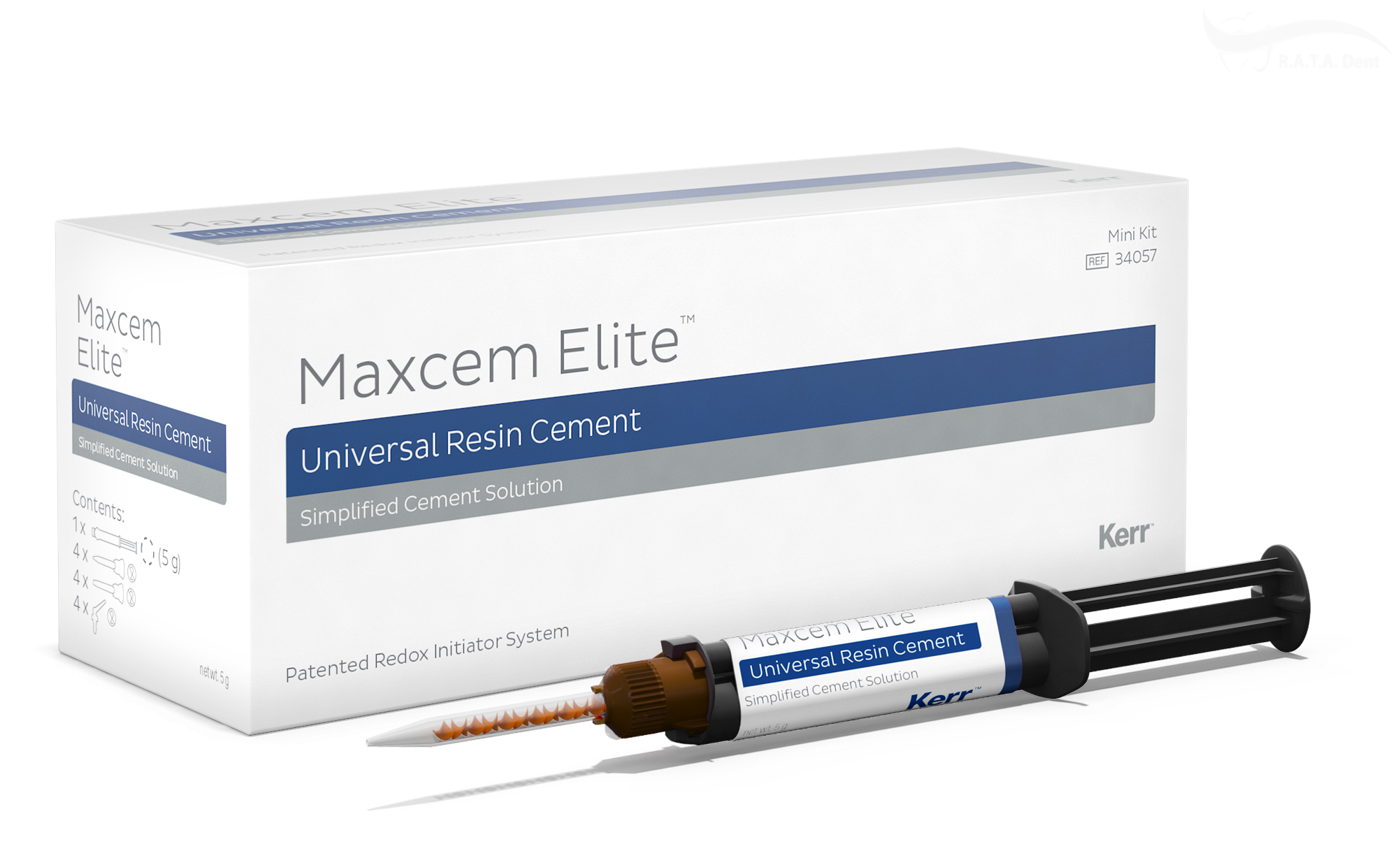 Maxcem Elite Mini Kit (1шпр.) Белый