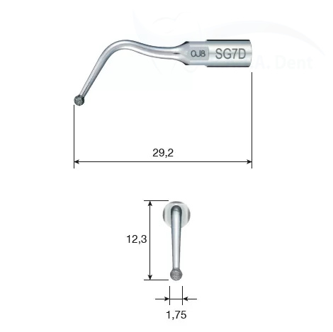 Насадка к скалерам Varios № SG7D