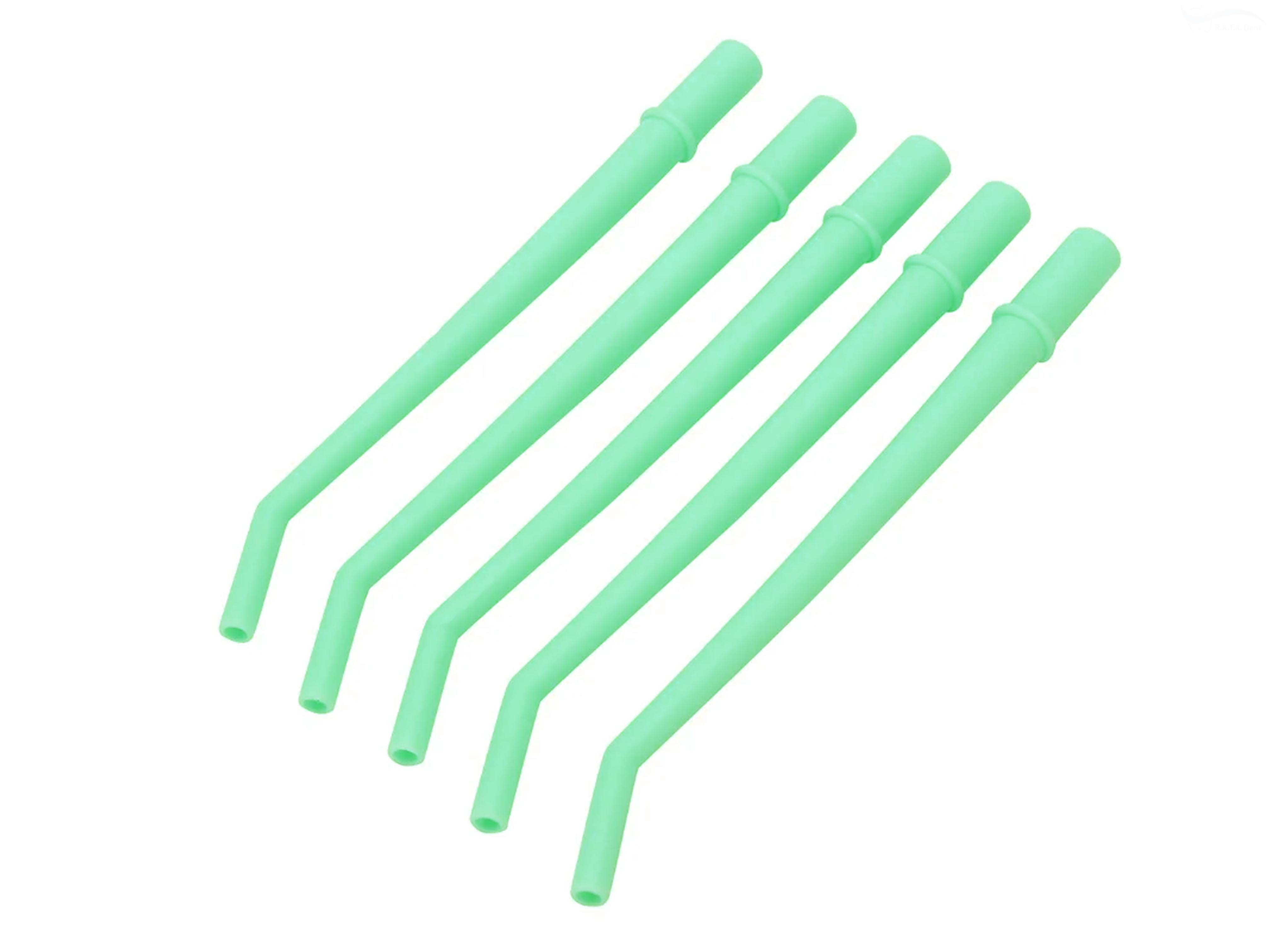 Наконечник для пылесоса хирургический 6 мм зеленый 1 4 (25 шт)