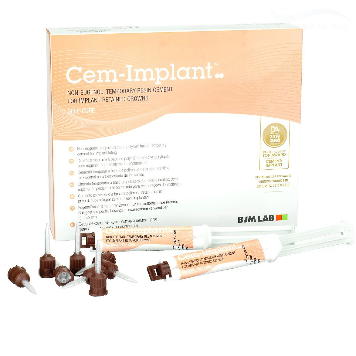 Cem Implant Auto Mix цемент для фиксации (2 шпр.х 5 мл )