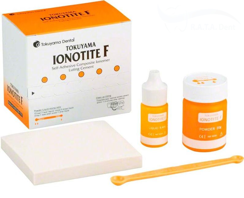 Ionotite F стеклоиономерный цемент(20гр.+6,4мл)