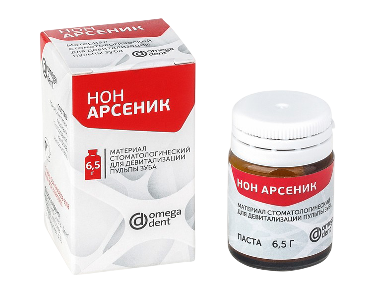 НОН АРСЕНИК-паста для девитализации пульпы,Омега