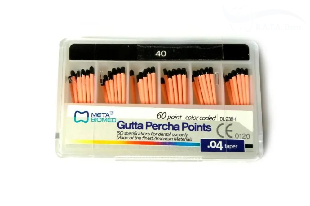 Гуттаперча  конусная 0.4 (60шт) №40