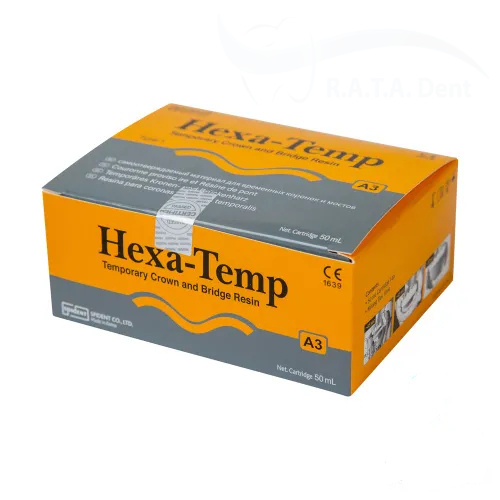 Hexa-Temp цвет A3 (50мл 76г) материал для временных коронок
