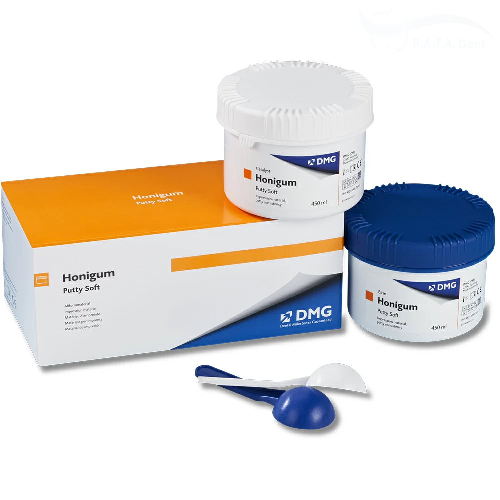 Honigum Putty Soft ( 2 банки х 450 мл) мягкий базовый слой