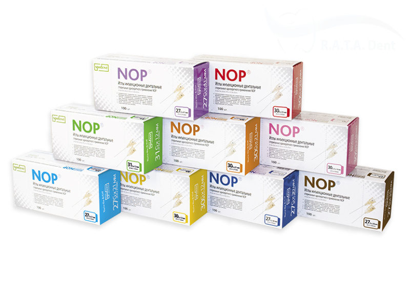Иглы карпульные NOP 0.4х30 (100шт)