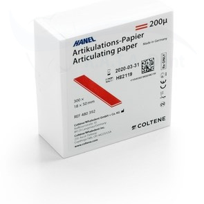 Копирка Hanel 200 мкм прямая (Красная) 300 шт.