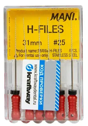H-FILE Mani 31мм №25