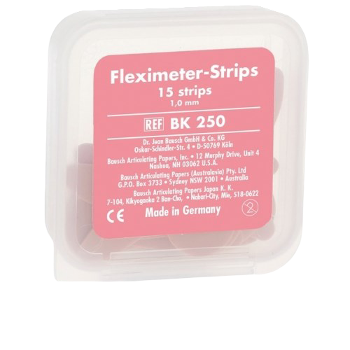 Bausch BK 250 Fleximeter-Strips (15 штук 1,0 мм розовый)