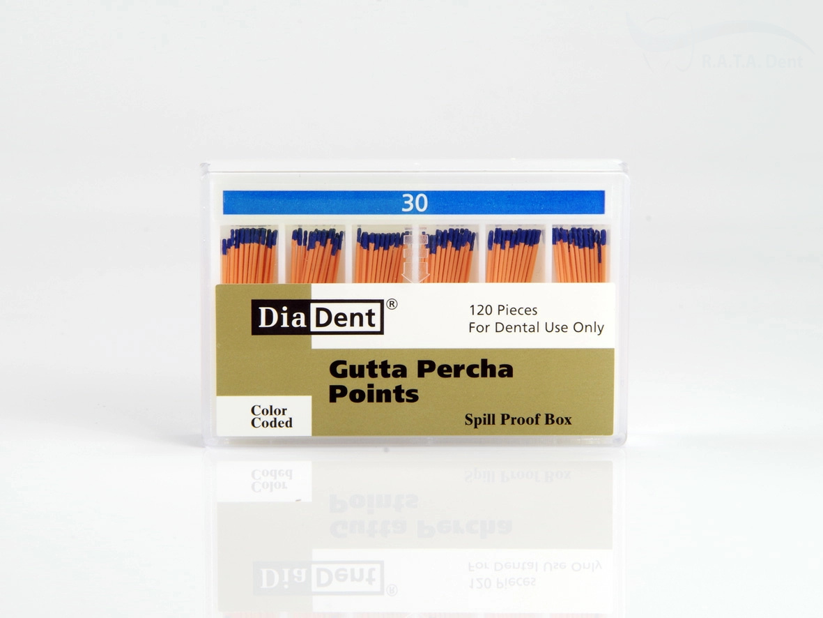 Гуттаперча DiaDent № 30 (120 шт)