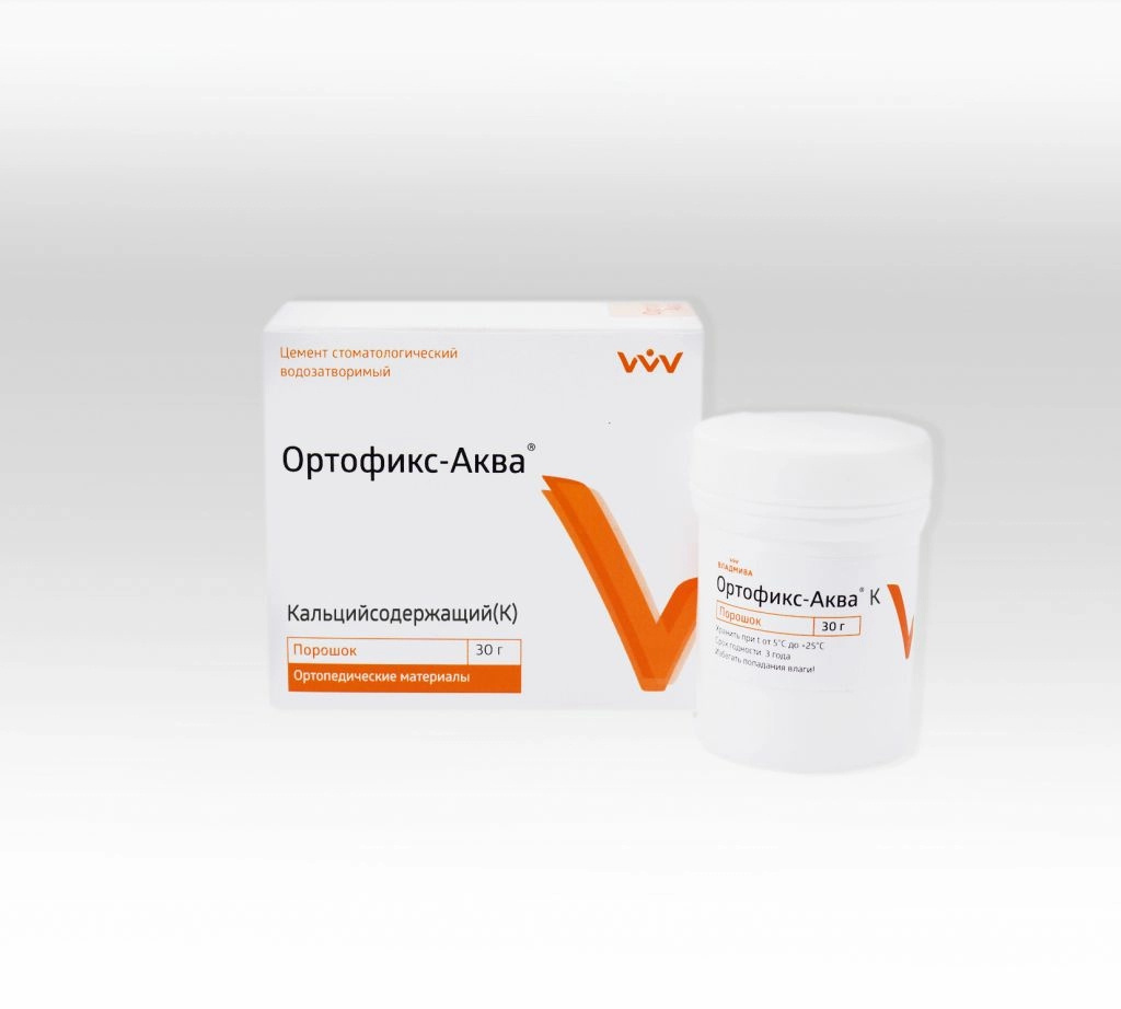 Дентин-порошок ОртоФикс Аква -К ( Порошок 30г)