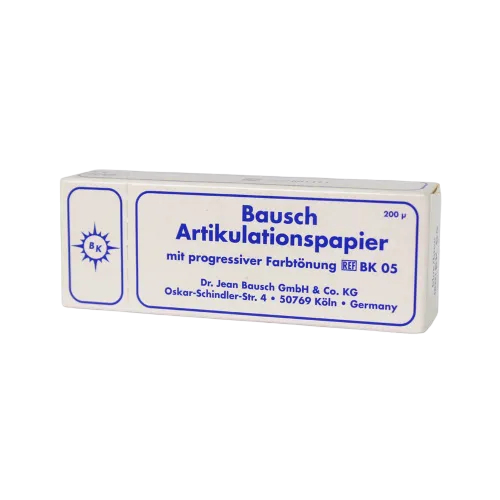 Bausch бумага BK05 скрепленные листы 300 шт,200мкм