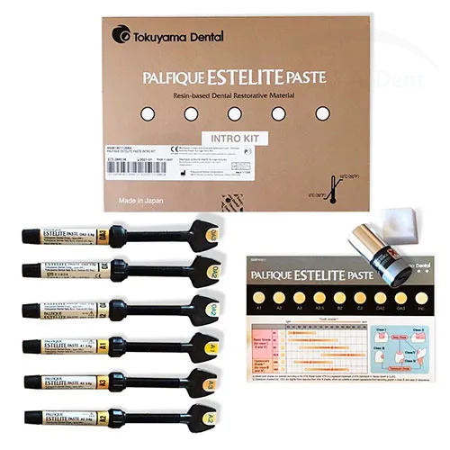 Estelite Palfique Paste Intro kit (6шпр 3,8 гр +1 мл)