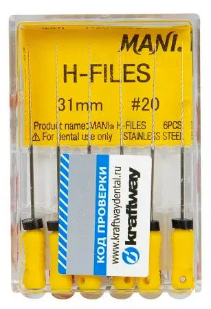 H-FILE Mani 31мм №20