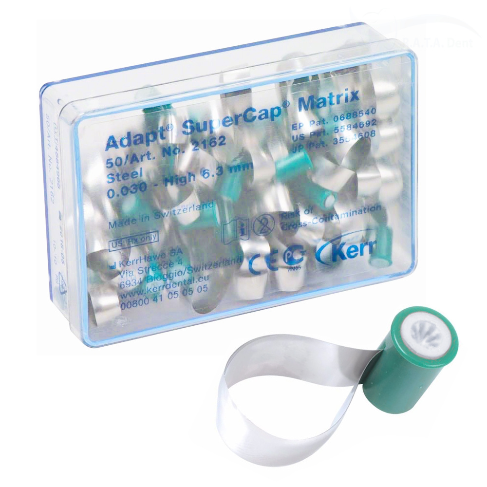 Матрицы  Adapt Super Cap Kerr - Стальные, 0.03, высота 6.3мм (50 шт.)
