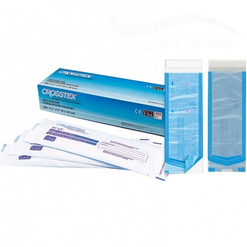 Крафт пакеты CROSSTEX (9x23см)